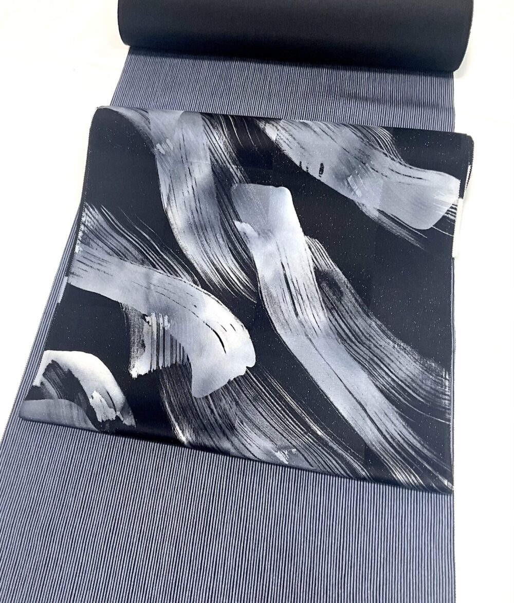 万筋小紋とローケツ染なごや帯