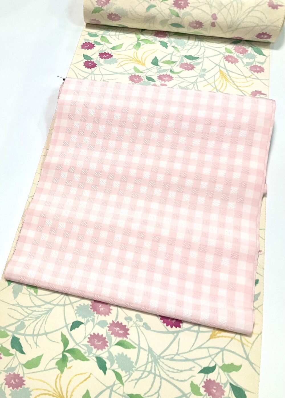 南風原花織九寸なごや帯