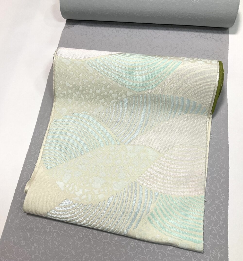 白綾苑大庭の八寸なごや帯